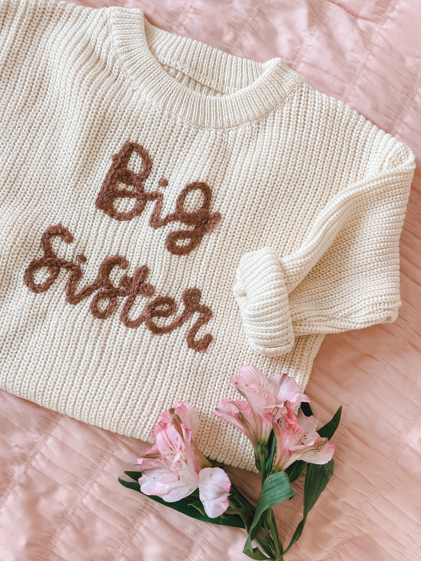 big sister sweater - beige