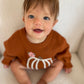 pumpkin sweater - brown