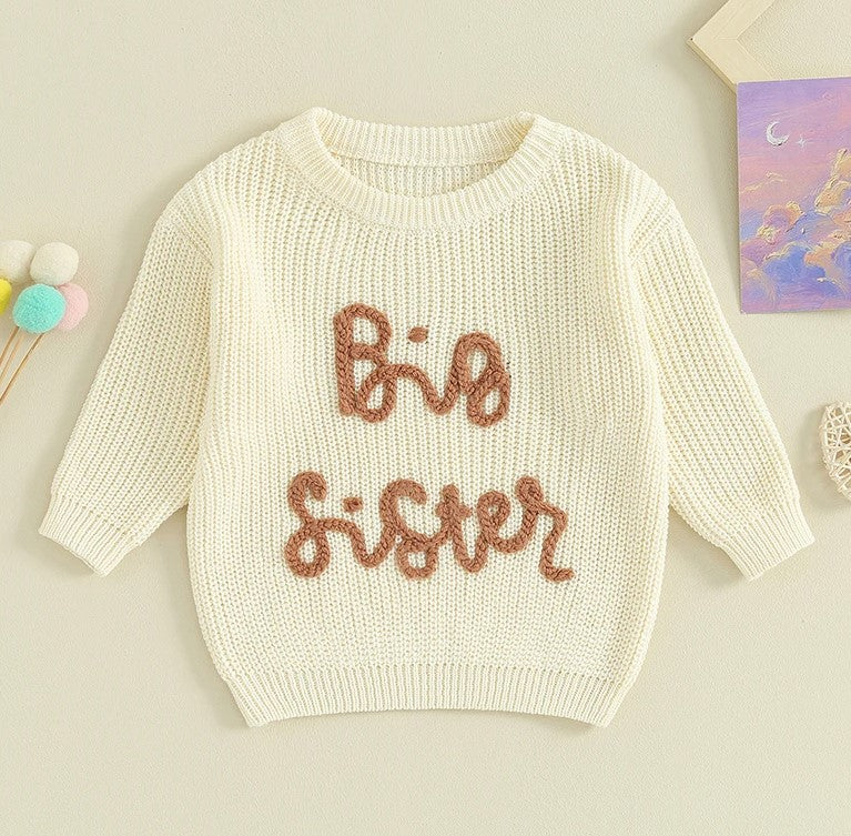 big sister sweater - beige