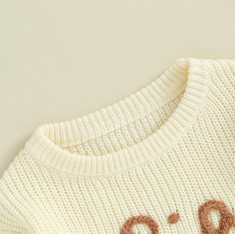 big sister sweater - beige