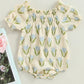 blooming tulips onesie