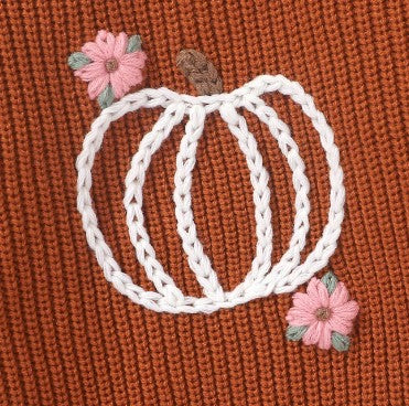 pumpkin sweater - brown